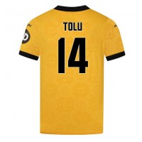 Wolves Tolu Arokodare #14 Domáci futbalový dres 2025-26 Krátky Rukáv